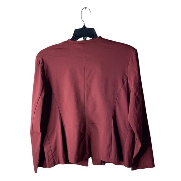 Briggs Blazer Jacket Womens 18 Notched Lapel Single Button Long Sleeve Stretch - Picture 2 of 8